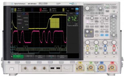 DSOX4024A | Oscilloscope numérique 4 voies 200 MHz,avec mémoire 4 MPts 