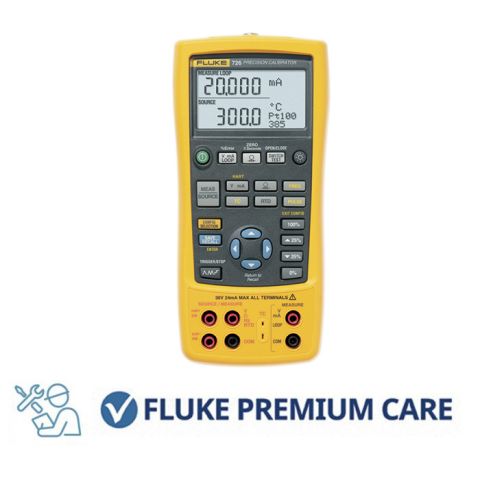 FLUKE-726/FPC-EU | Calibrateur de process multi- fonction de précision avec le programme d'assistance Premium Care 1 an