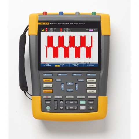 FLUKE-MDA-550-III | Analyseur de variateurs de vitesse, 4 voies, 500 MHz 