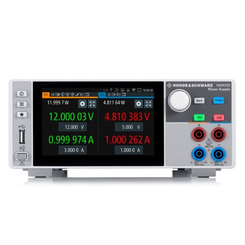 NGM-COM2B | Alimentation numérique DC 2 quadrants 2 voies - 120 W NGM202 + options K103, K104 et K106