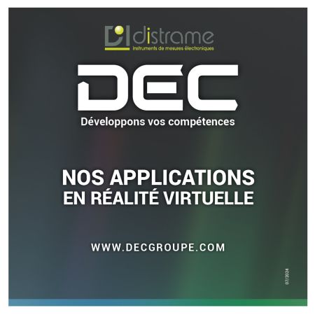 DEV-RV-APPLICATIONS | Applications en réalité virtuelle de DEC 