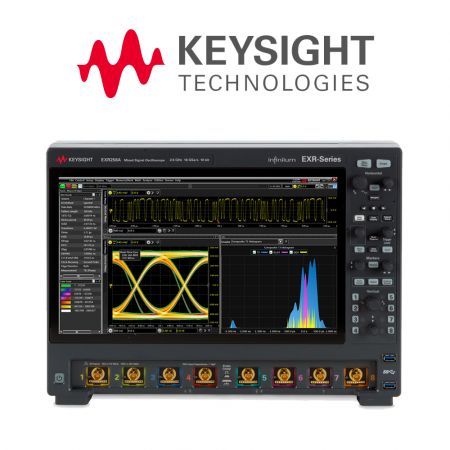 EXR-SERIE | Oscilloscopes Keysight série EXR, 4 ou 8 voies, 500 MHz à 6 GHz, 10 bits, écran tactile 15.6''