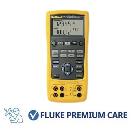 FLUKE-725/FPC-EU | Calibrateur de process multi- fonction avec le programme d'assistance Premium Care 1 an 