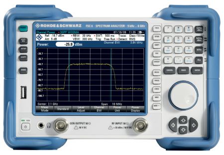 FSC3 | Analyseur de spectre de table 3 GHz, RBW : 10 Hz à 3 MHz 