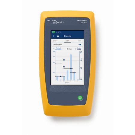 LIQ-DUO-H6-EU | Testeur de câbles, réseaux et WiFi 6E Fluke networks LinkIQ Fluke networks LinkIQ DUO 