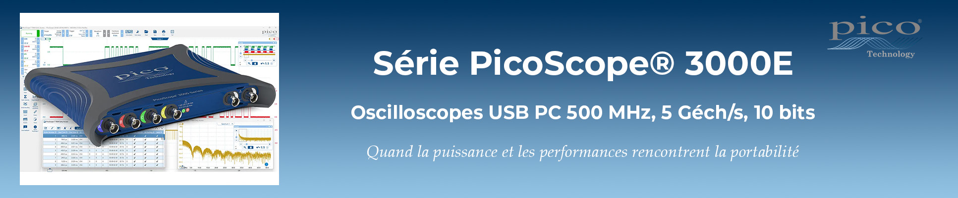 Série PicoScope 3000E